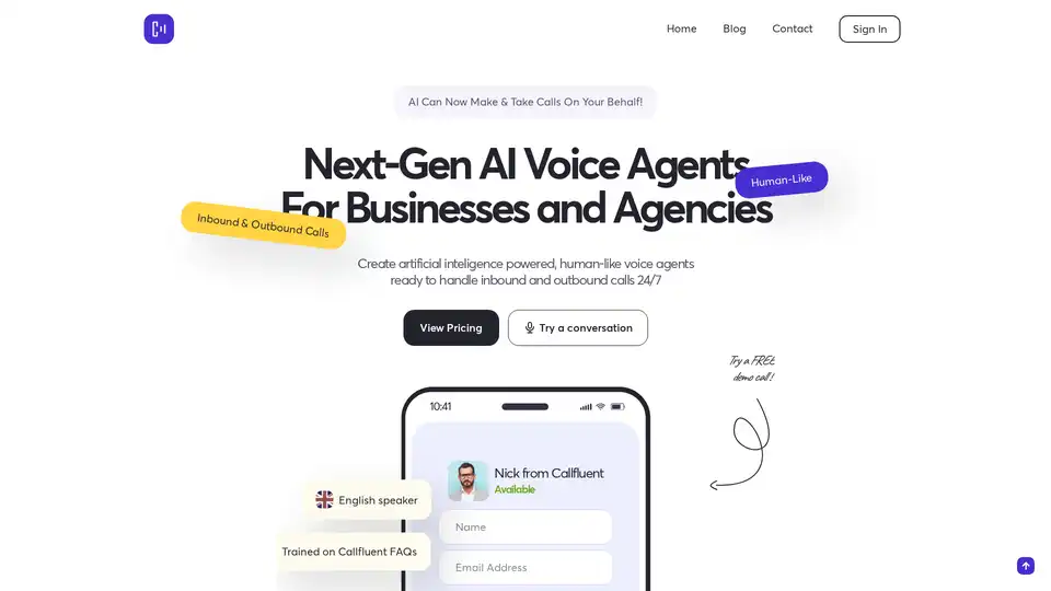 CallFluent AI