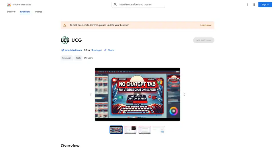 Undetectable ChatGPT (UCG)