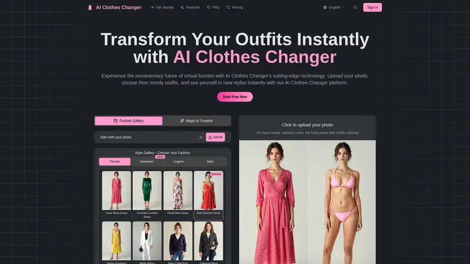 AI Clothes Changer