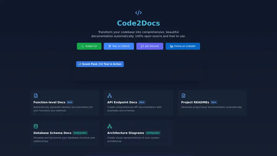 Code2Docs