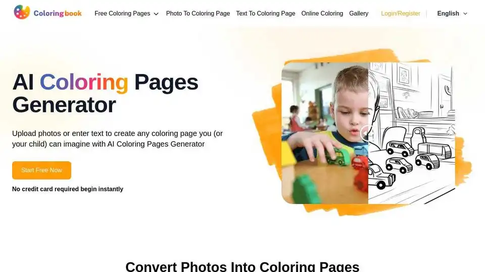 AI Coloring Pages Generator