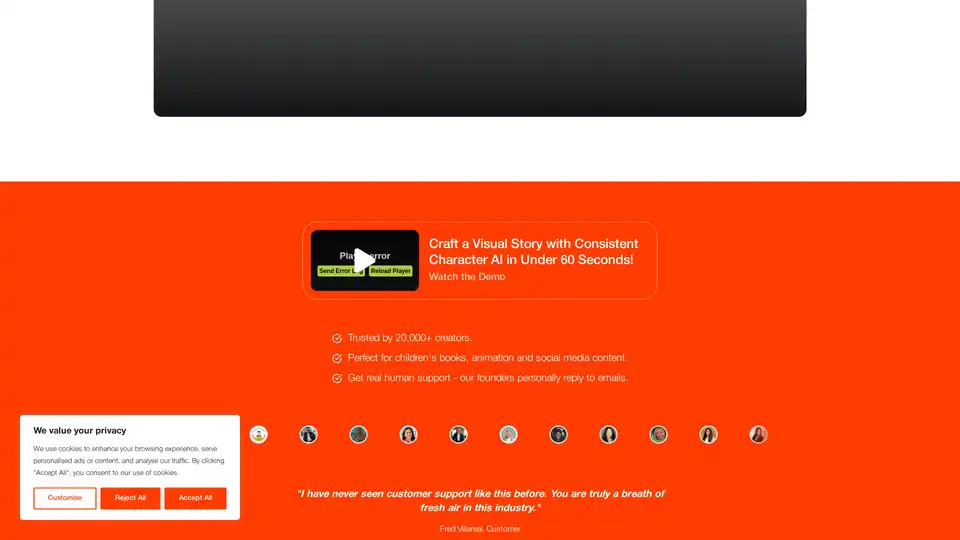 Consistent Character AI