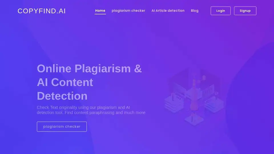 CopyFind AI Plagiarism Checker