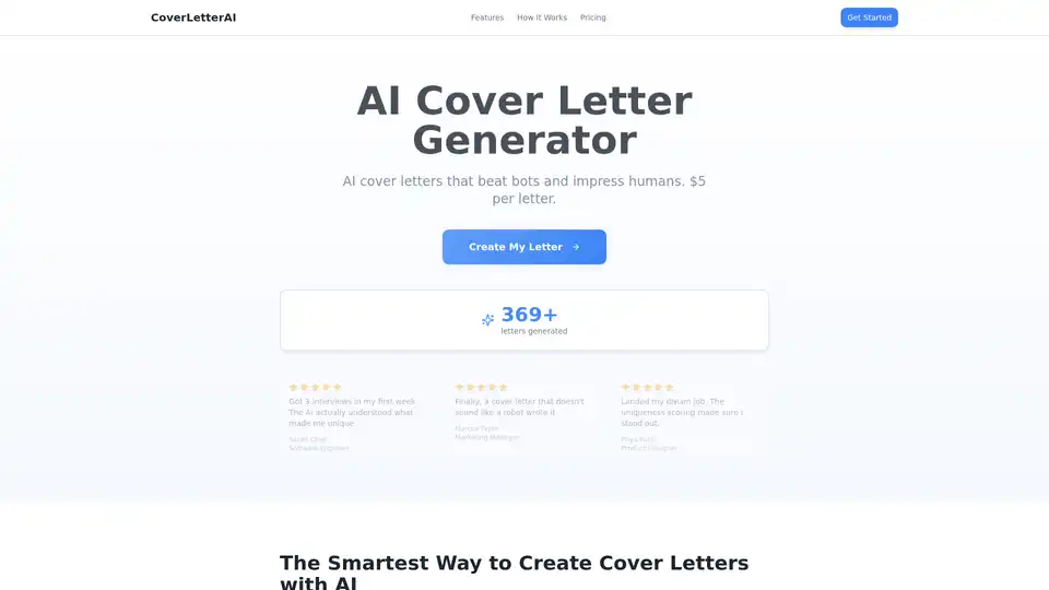 CoverLetterAI