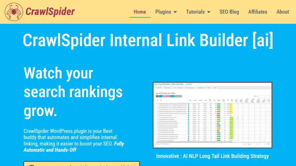 CrawlSpider Internal Link Builder