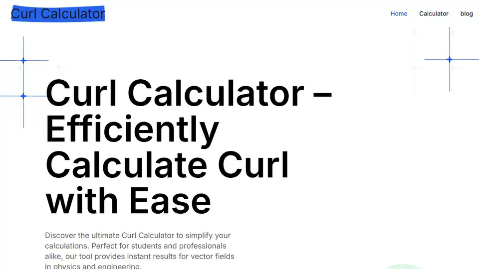 Curl Calculator