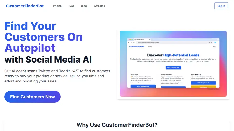 CustomerFinderBot