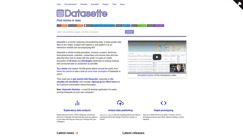 Datasette