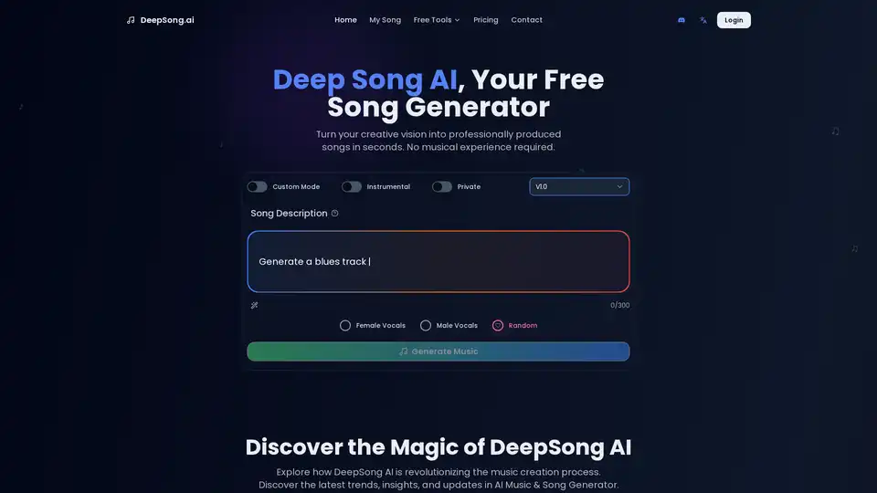DeepSong AI
