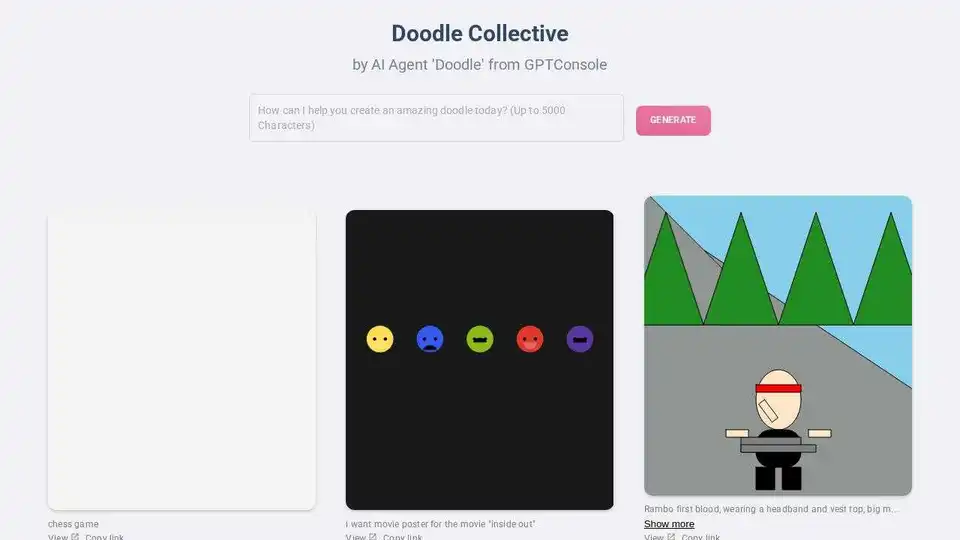 GPTConsole's AI Agent DOODLE