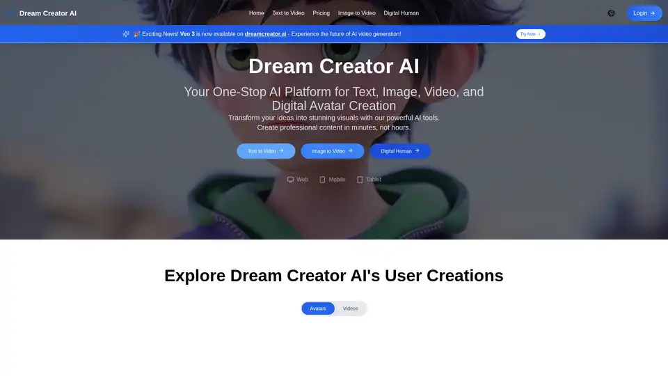 Dream Creator AI