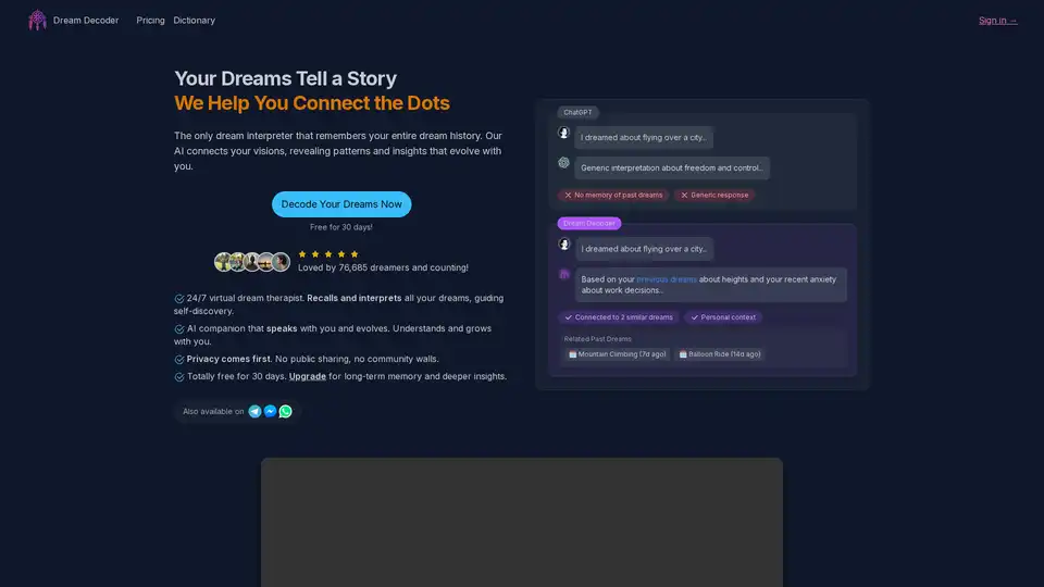 Dream Decoder