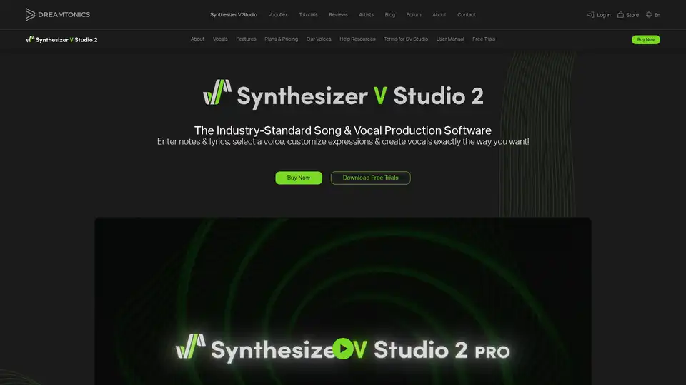 Synthesizer V Studio 2 Pro