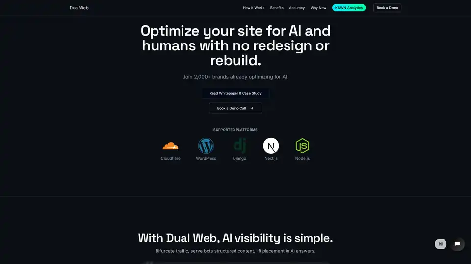 Dual Web