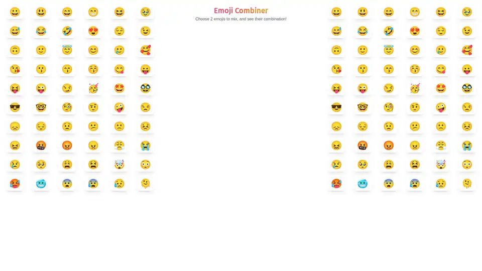 Emoji Combiner