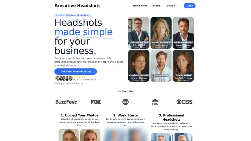 Executive Headshots