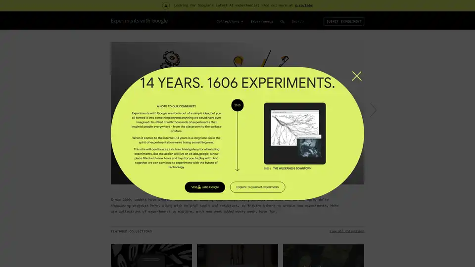 Experiments with Google