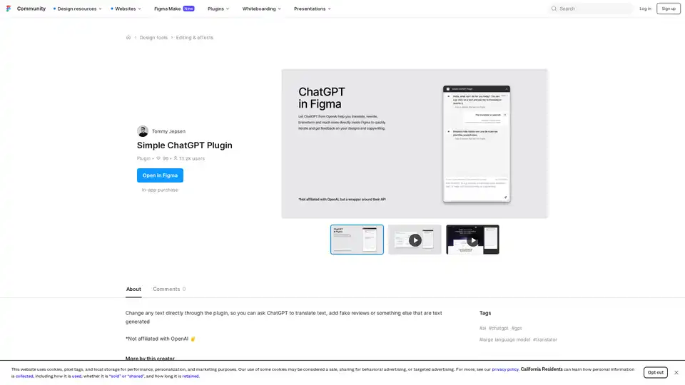 Simple ChatGPT Plugin