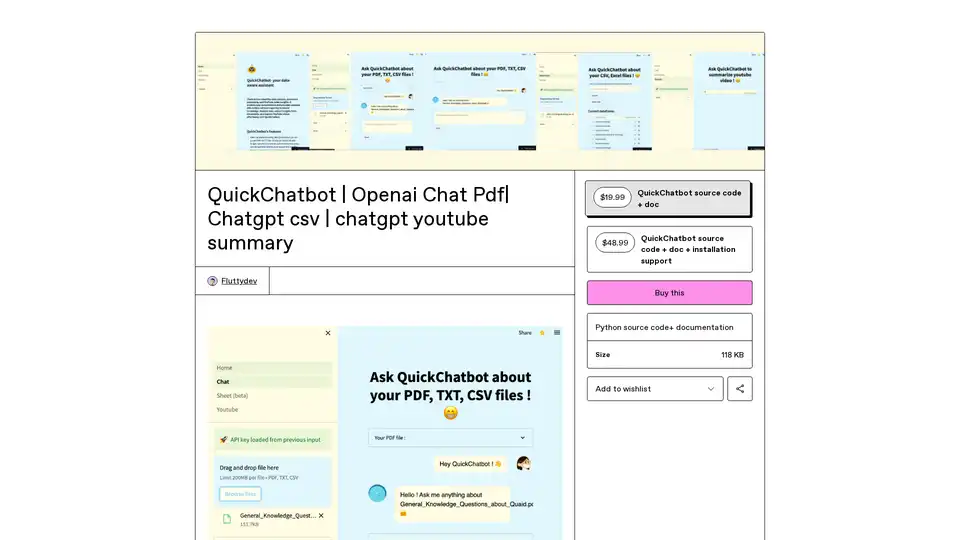 QuickChatbot