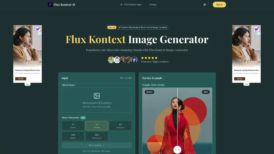 Flux Kontext Image Generator