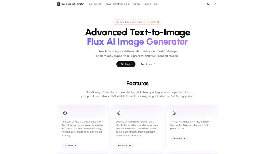 Flux AI Image Generator