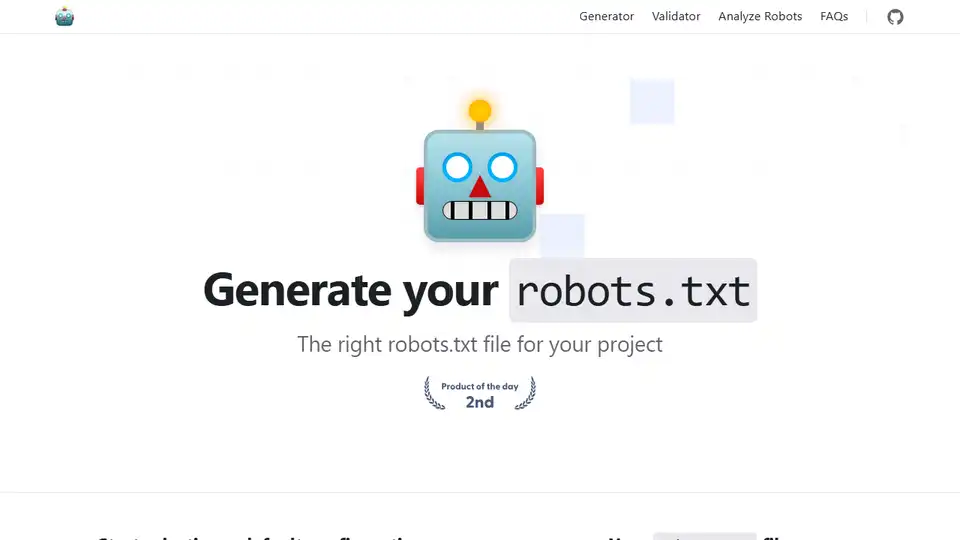 Robots.txt Generator