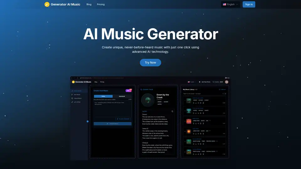 Generator AI Music