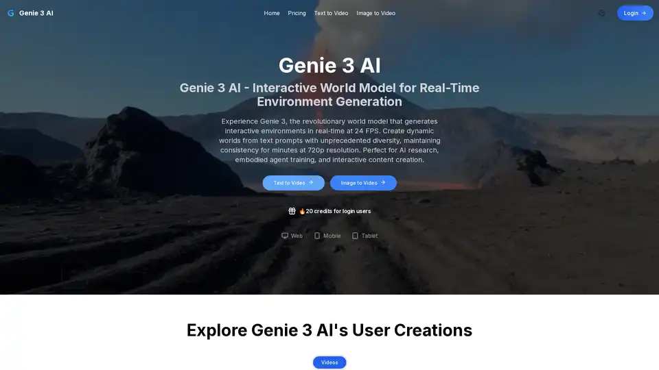Genie 3 AI