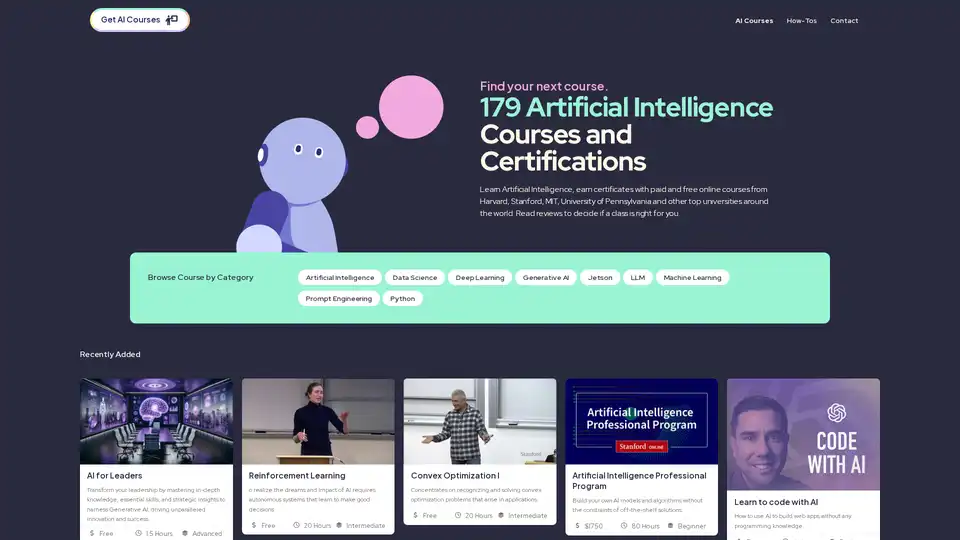 Get AI Courses