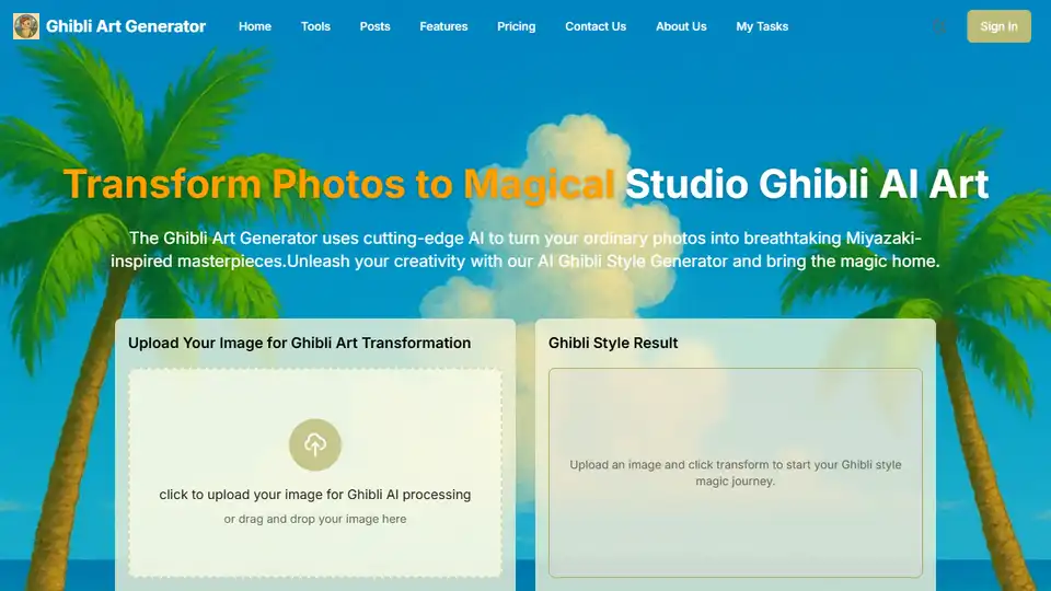 Ghibli Art Generator