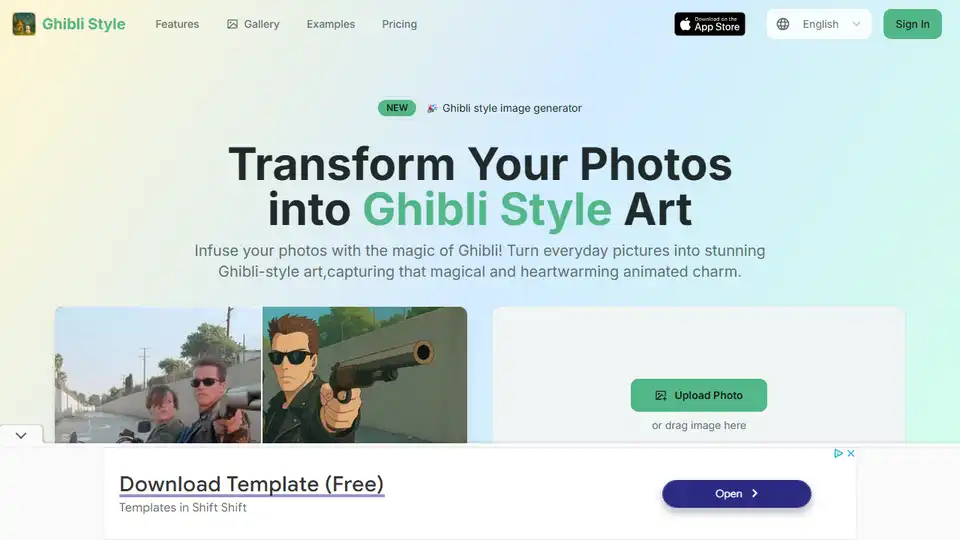 Ghibli Style Generator