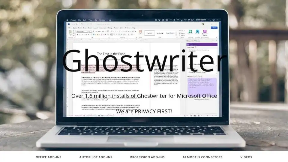 Ghostwriter Add-ins for Microsoft Office