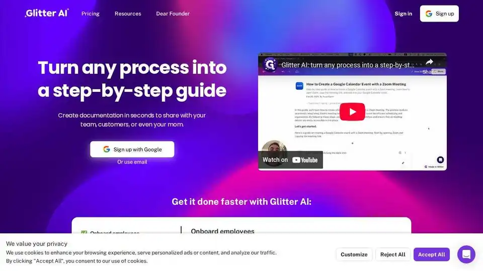 Glitter AI