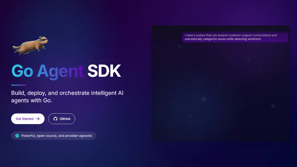 Go Agent SDK