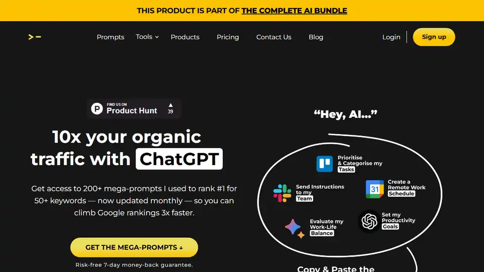 ChatGPT Mega-Prompts for SEO