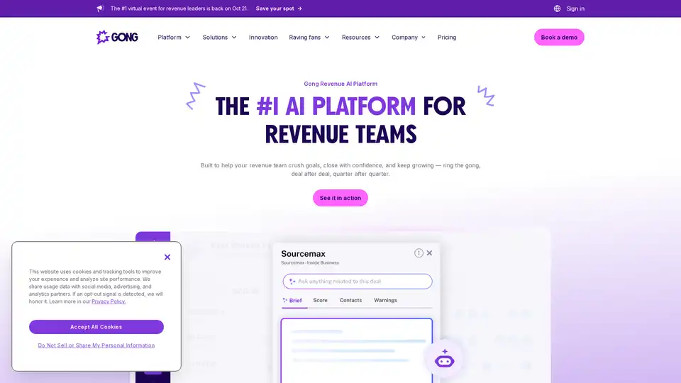Gong Revenue AI Platform