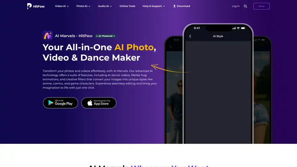 HitPaw AI Marvels