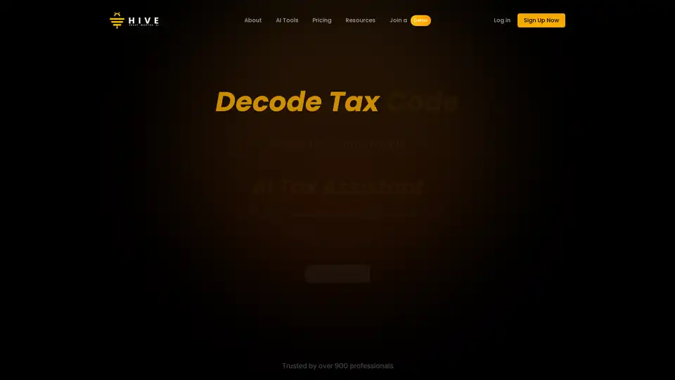 Hive Tax AI