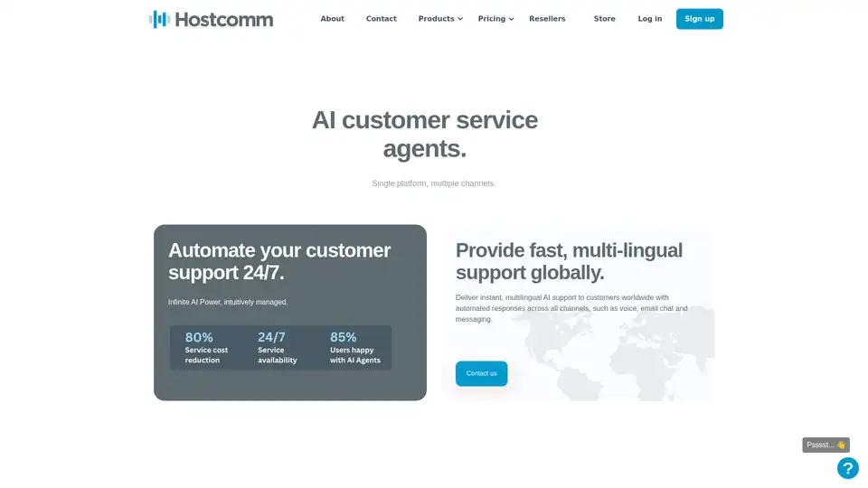 AI customer service agents
