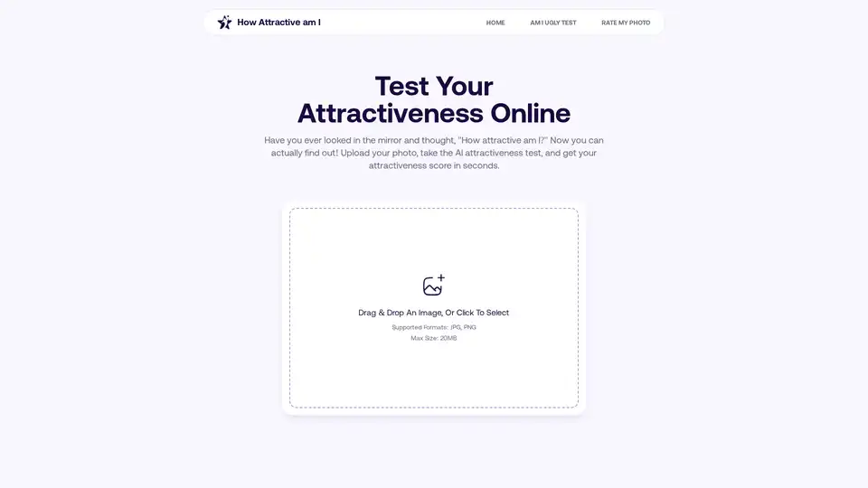 AI Attractiveness Test