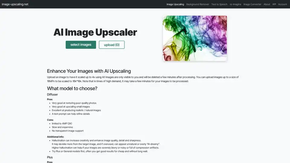 AI Image Upscaler