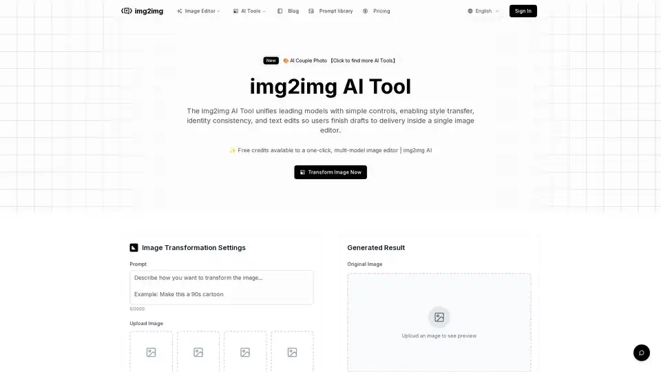 img2img AI Tool