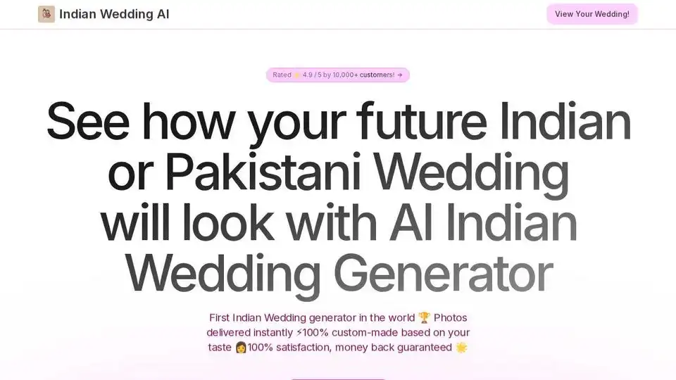 Indian Wedding AI