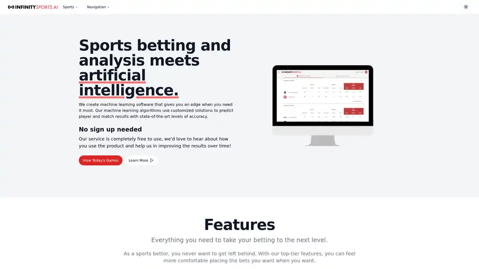 Infinity Sports AI