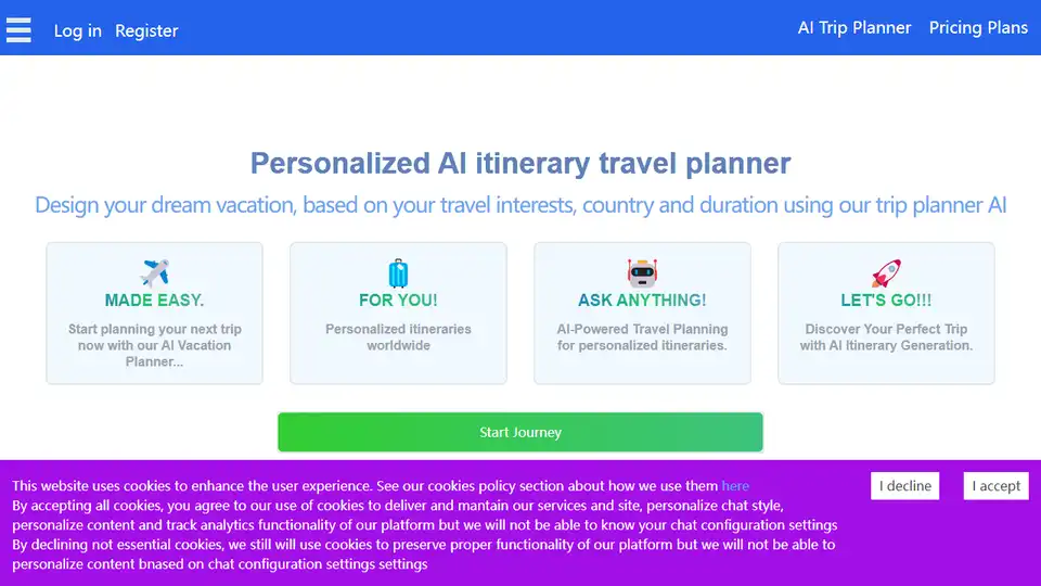 AI Trip Planner