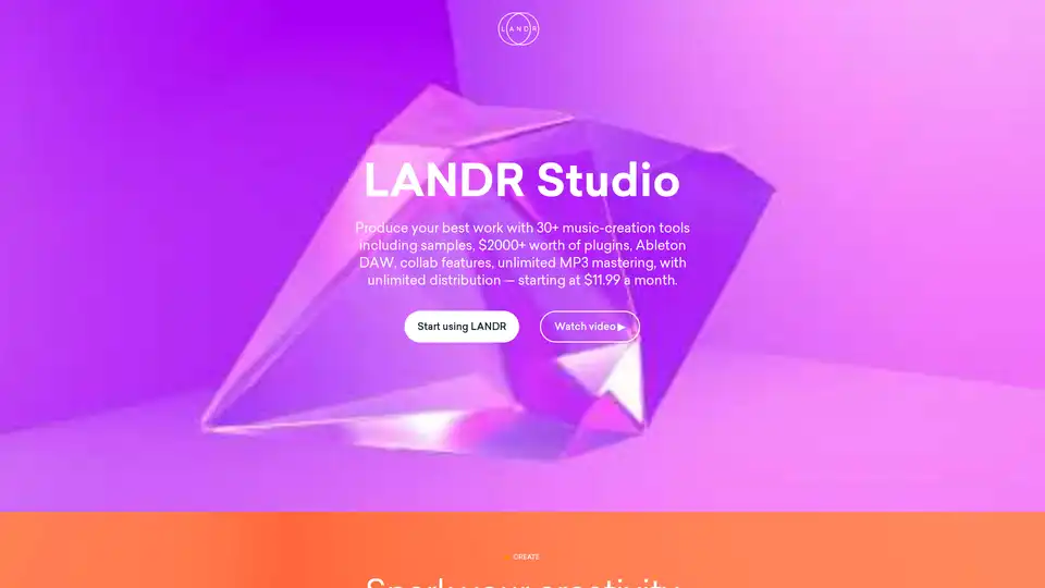 LANDR Studio