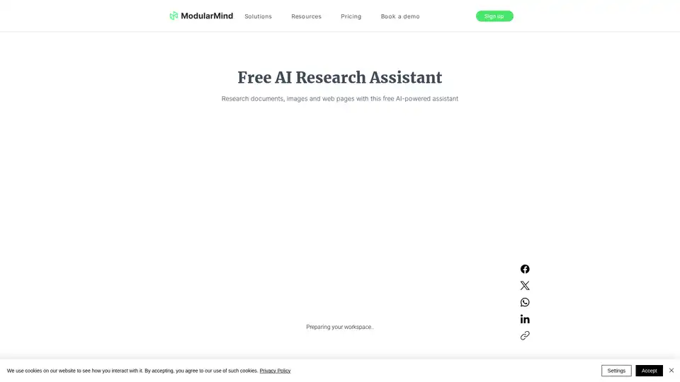 ModularMind Free AI Research Assistant