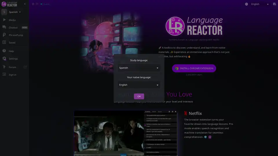 Language Reactor