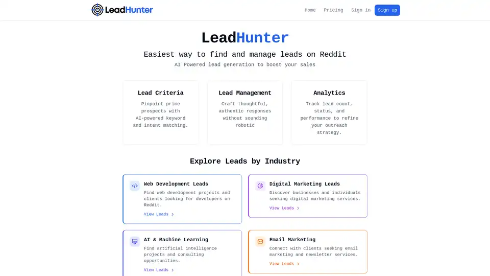 LeadHunter