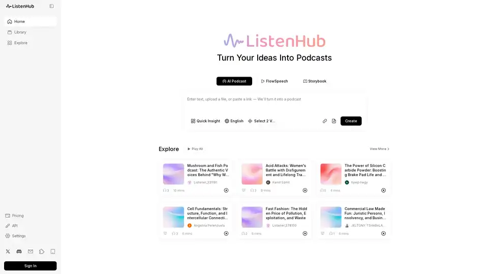 ListenHub